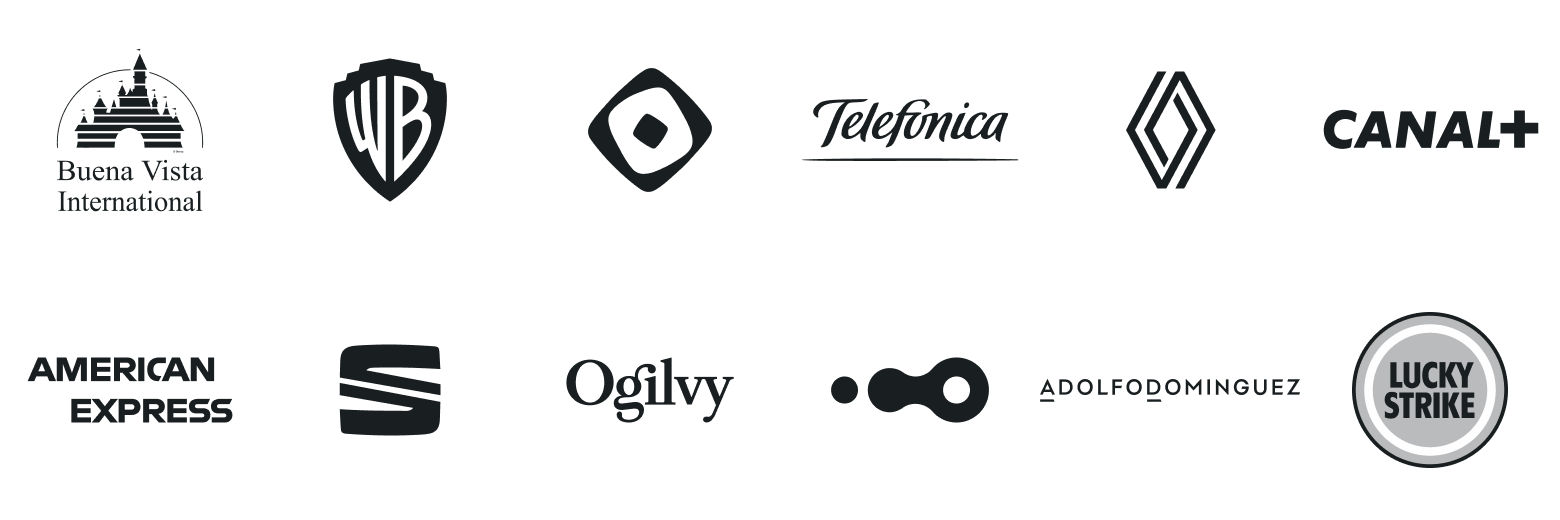 Mosaic of brands and clients